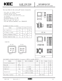 Datasheet KF448AS manufacturer KEC